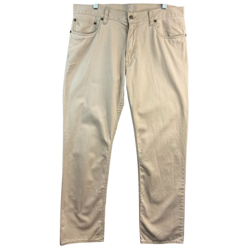 Polo Ralph Lauren Men's Khaki Chino Pants Size 35x32 Classic Fit Cotton